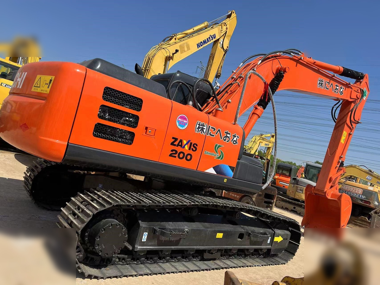 HITACHI ZX200-3G - Гусеничный экскаватор: фото 1 HITACHI ZX200-3G - Гусеничный экскаватор: фото 1