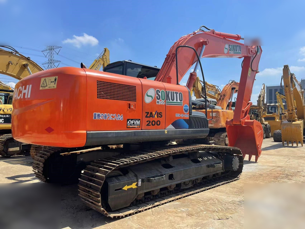 HITACHI ZX200-3G - Гусеничный экскаватор: фото 2 HITACHI ZX200-3G - Гусеничный экскаватор: фото 2