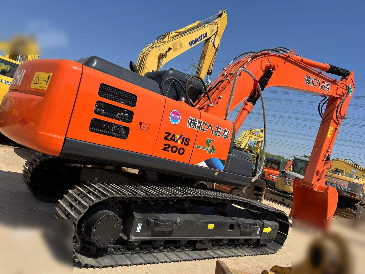 HITACHI ZX200-3G - Гусеничный экскаватор: фото 4 HITACHI ZX200-3G - Гусеничный экскаватор: фото 4
