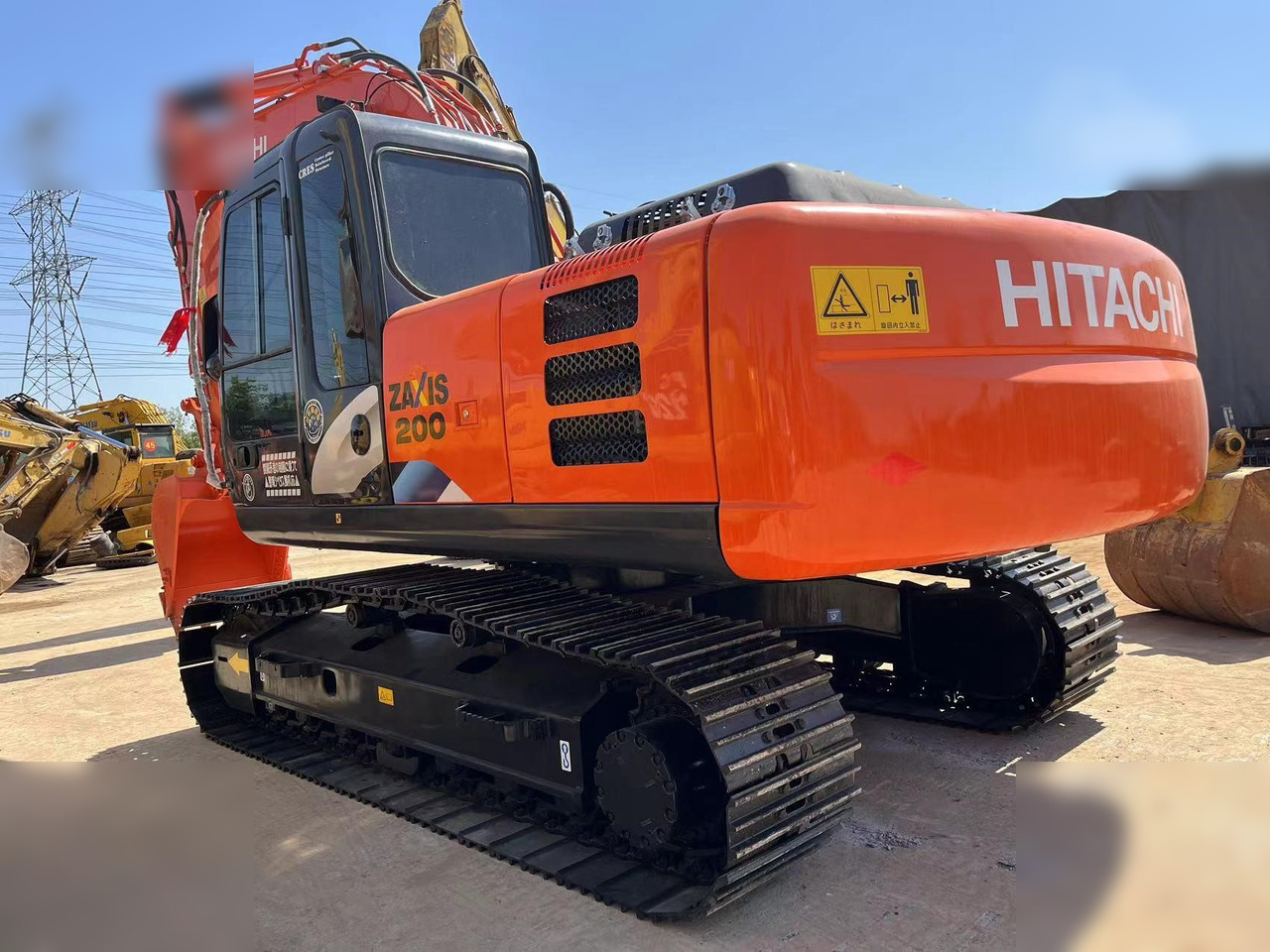 HITACHI ZX200-3G - Гусеничный экскаватор: фото 3 HITACHI ZX200-3G - Гусеничный экскаватор: фото 3