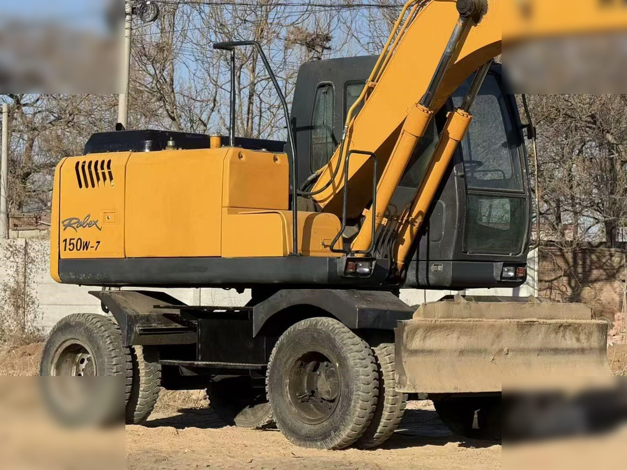 HYUNDAI ROBEX 150W-7A - Колёсный экскаватор: фото 4 HYUNDAI ROBEX 150W-7A - Колёсный экскаватор: фото 4