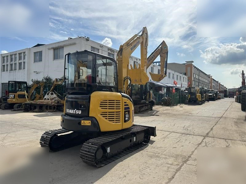 KOMATSU PC55MR-2 - Мини-экскаватор: фото 4 KOMATSU PC55MR-2 - Мини-экскаватор: фото 4