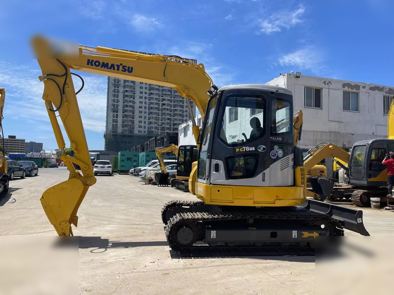 KOMATSU PC78US-6 - Гусеничный экскаватор: фото 1 KOMATSU PC78US-6 - Гусеничный экскаватор: фото 1