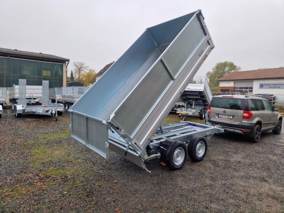Böckmann Kipper PKW Anhänger RK-AL 3016/27 E-Pumpe Schienen Blech - Самосвальный прицеп: фото 2 Böckmann Kipper PKW Anhänger RK-AL 3016/27 E-Pumpe Schienen Blech - Самосвальный прицеп: фото 2