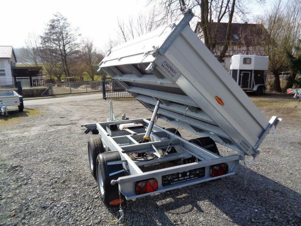 Самосвальный прицеп Böckmann PKW-Anhänger Elektro-Dreiseitenkipper DK-AL 2516/27P: фото 17