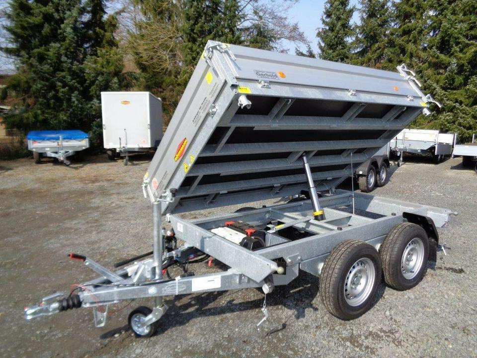 Самосвальный прицеп Böckmann PKW-Anhänger Elektro-Dreiseitenkipper DK-AL 2516/27P: фото 12