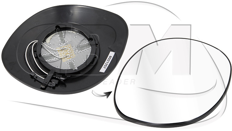 IRIZAR MEDIUM OVAL MIRROR GLASS IRIZAR I6 - CUMMINS PRESTOLITE ELECTRIC (3918377 | 860318) - Зеркало заднего вида для Автобусов: фото 1 IRIZAR MEDIUM OVAL MIRROR GLASS IRIZAR I6 - CUMMINS PRESTOLITE ELECTRIC (3918377 | 860318) - Зеркало заднего вида для Автобусов: фото 1