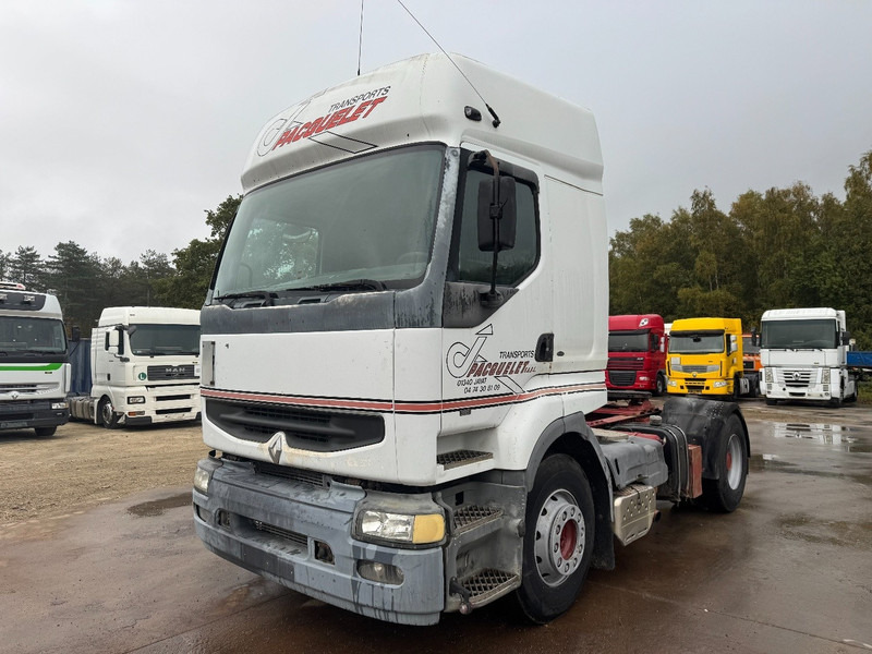 Renault Premium 385 (GRAND PONT / POMPE MANUELLE / PTO / HYDRAULIQUE POUR BENNE) - Тягач: фото 1 Renault Premium 385 (GRAND PONT / POMPE MANUELLE / PTO / HYDRAULIQUE POUR BENNE) - Тягач: фото 1