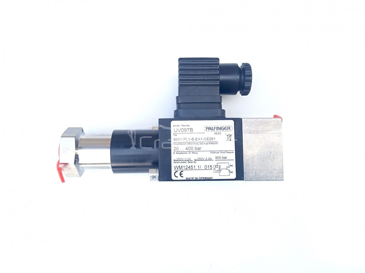 Czujnik ciśnienia Palfinger UV097B / Epsilon YE63024 - Сенсор для Кранов-манипуляторов: фото 2 Czujnik ciśnienia Palfinger UV097B / Epsilon YE63024 - Сенсор для Кранов-манипуляторов: фото 2