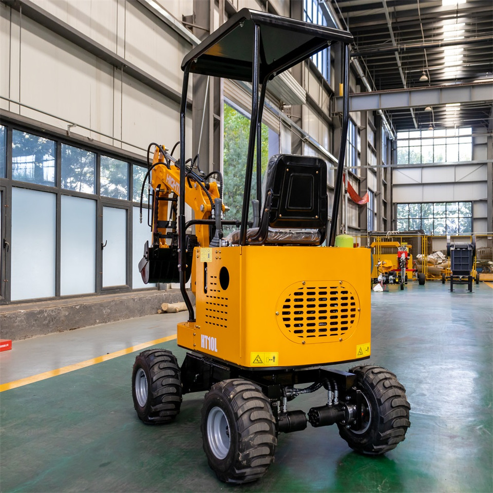 JINTOP HIGHTOP JT10L Wheel Excavator Mini Digger Small Digging machine with tyres - Строительная техника: фото 5 JINTOP HIGHTOP JT10L Wheel Excavator Mini Digger Small Digging machine with tyres - Строительная техника: фото 5