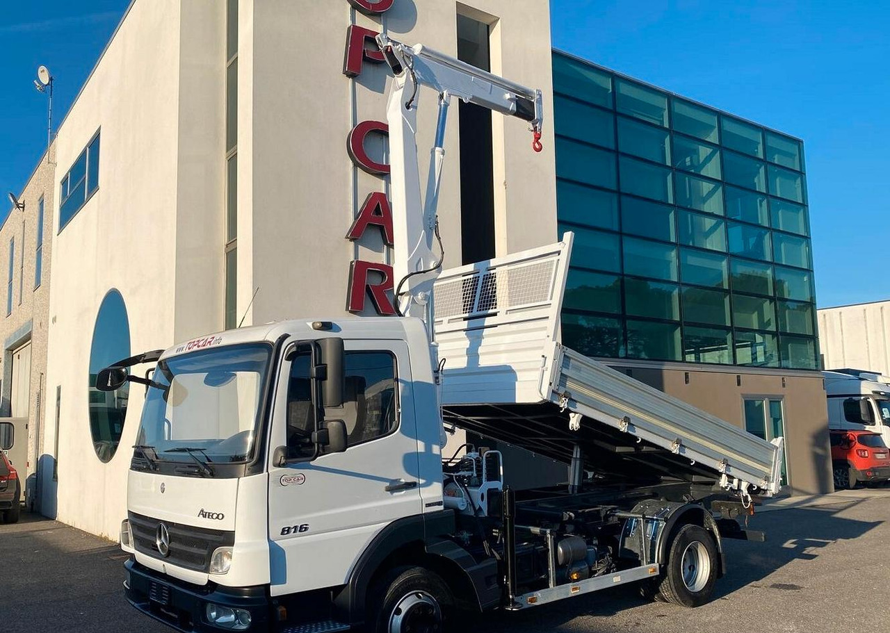 MERCEDES 816 ATEGO CASSONE RIBALTABILE E GRU - Самосвал, Автоманипулятор: фото 3 MERCEDES 816 ATEGO CASSONE RIBALTABILE E GRU - Самосвал, Автоманипулятор: фото 3