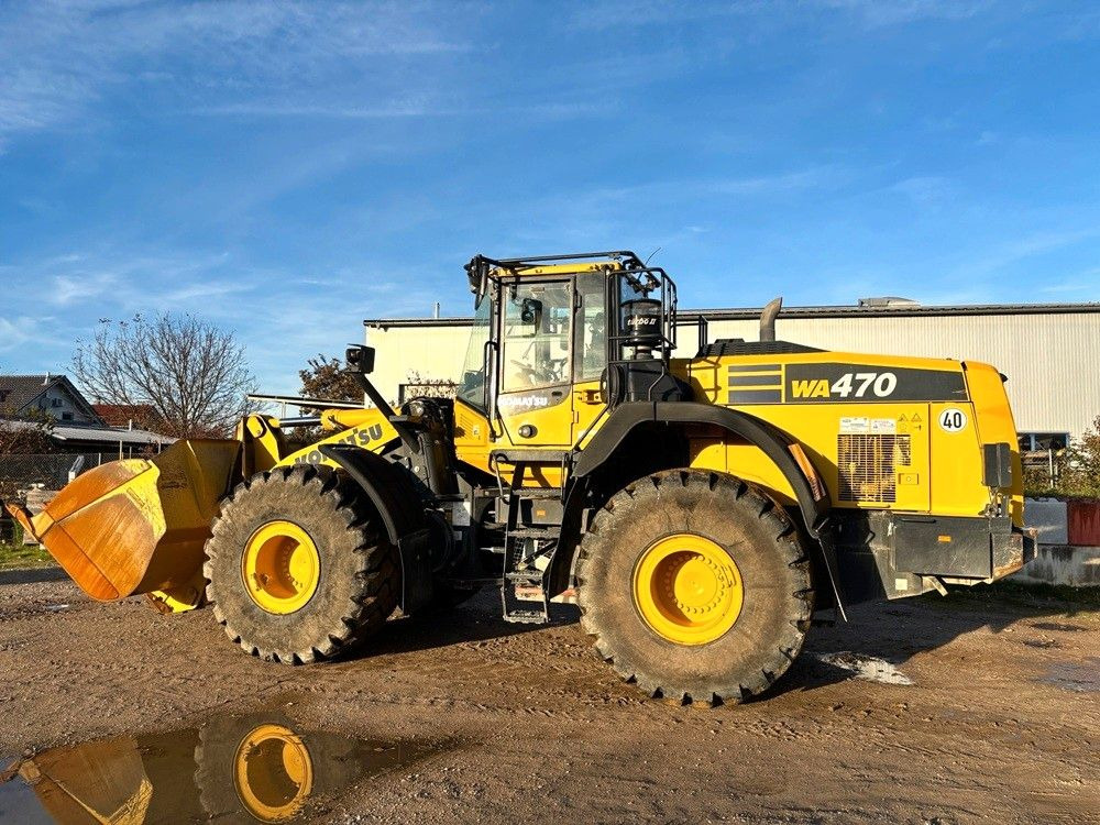 Komatsu WA470-8E0 Joystick-Lenkung ECSS - Колёсный погрузчик: фото 1 Komatsu WA470-8E0 Joystick-Lenkung ECSS - Колёсный погрузчик: фото 1