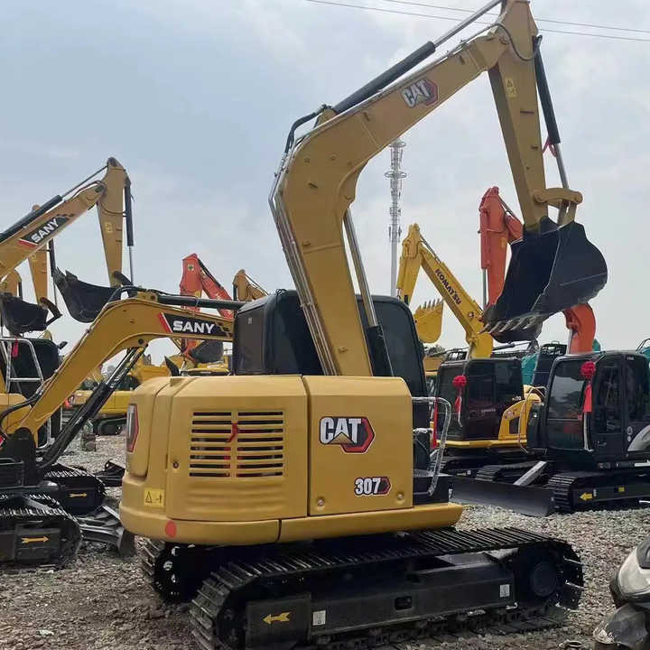 Cat Machine Used Mini Excavator CAT307 Cat Used Excavator - Гусеничный экскаватор: фото 1 Cat Machine Used Mini Excavator CAT307 Cat Used Excavator - Гусеничный экскаватор: фото 1