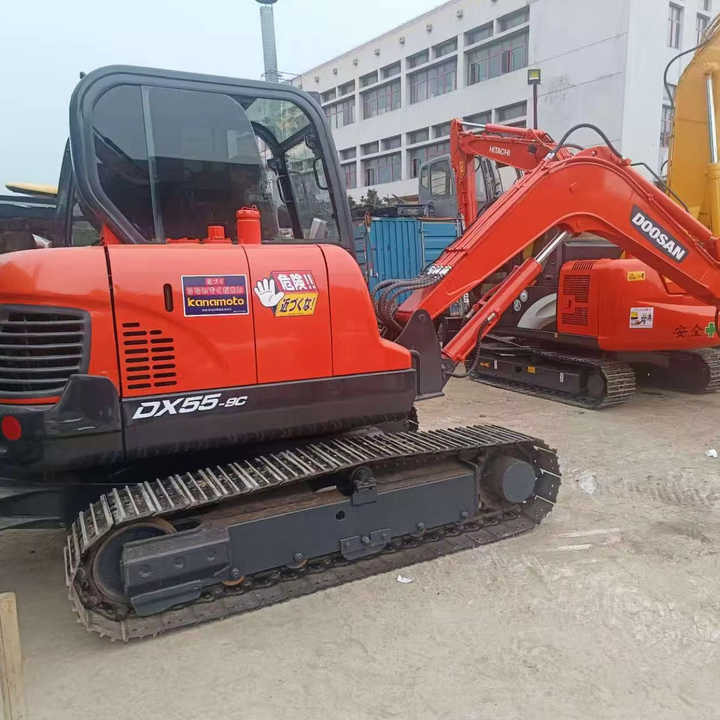 Used Digger DOOSAN DX55 Construction Machinery Construction Digger Used DOOSAN DX55 Cheap Excavator - Гусеничный экскаватор: фото 1 Used Digger DOOSAN DX55 Construction Machinery Construction Digger Used DOOSAN DX55 Cheap Excavator - Гусеничный экскаватор: фото 1
