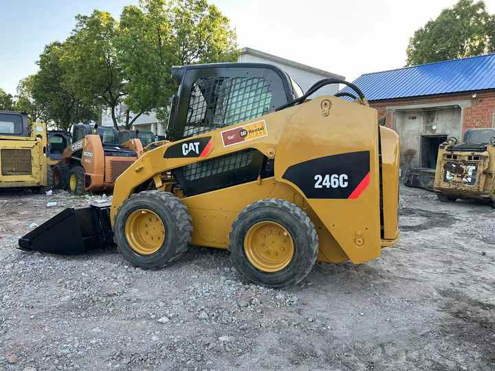 Used Original Caterpillar 246c Skid Steer Loader for Sale - Мини-погрузчик с бортовым поворотом: фото 4 Used Original Caterpillar 246c Skid Steer Loader for Sale - Мини-погрузчик с бортовым поворотом: фото 4