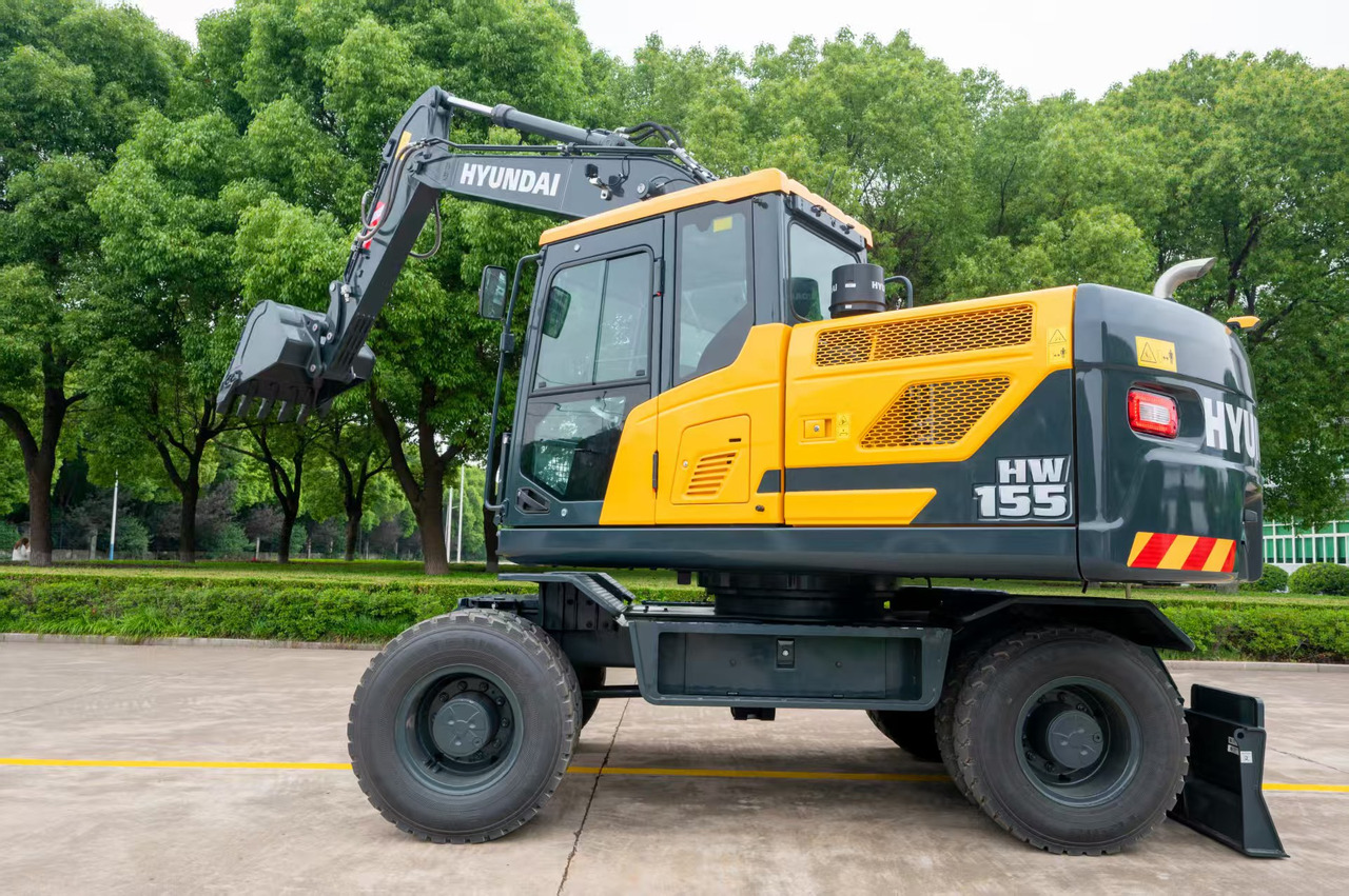 HYUNDAI HW155 - Колёсный экскаватор: фото 5 HYUNDAI HW155 - Колёсный экскаватор: фото 5