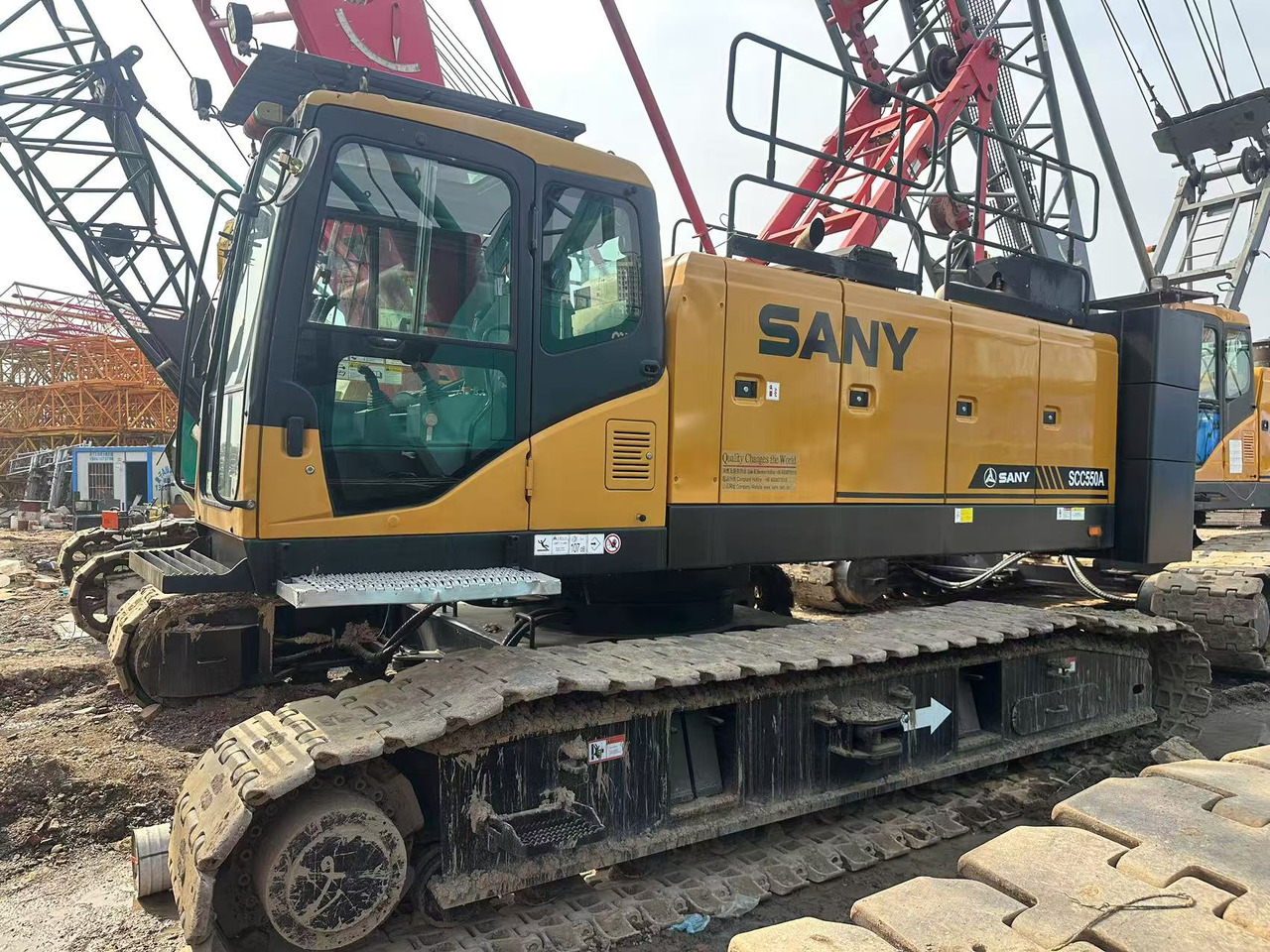 SANY 55-ton crawler crane - Гусеничный кран: фото 3 SANY 55-ton crawler crane - Гусеничный кран: фото 3