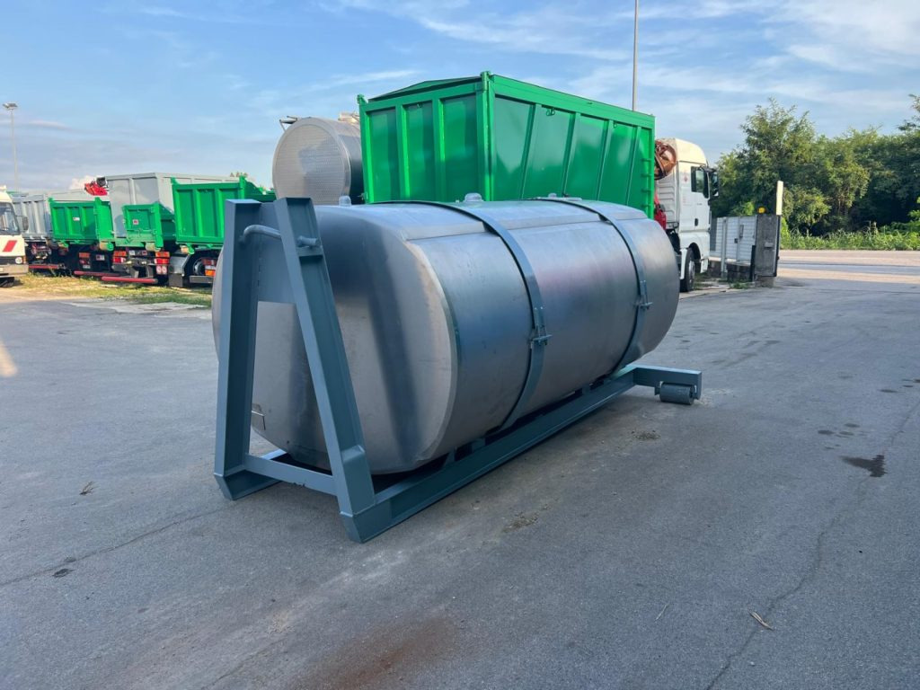 CISTERNA SCARRABILE USATA IN ACCIAIO INOX - Контейнер для мультилифта: фото 1 CISTERNA SCARRABILE USATA IN ACCIAIO INOX - Контейнер для мультилифта: фото 1