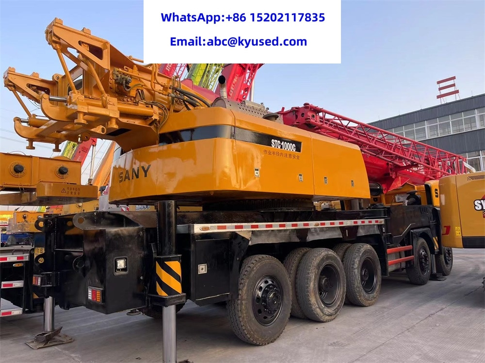 Мобильный кран SANY STC1000 STC1300 STC1600 130T 100TONS 160TON TRUCK CRANE: фото 12 Мобильный кран SANY STC1000 STC1300 STC1600 130T 100TONS 160TON TRUCK CRANE: фото 12