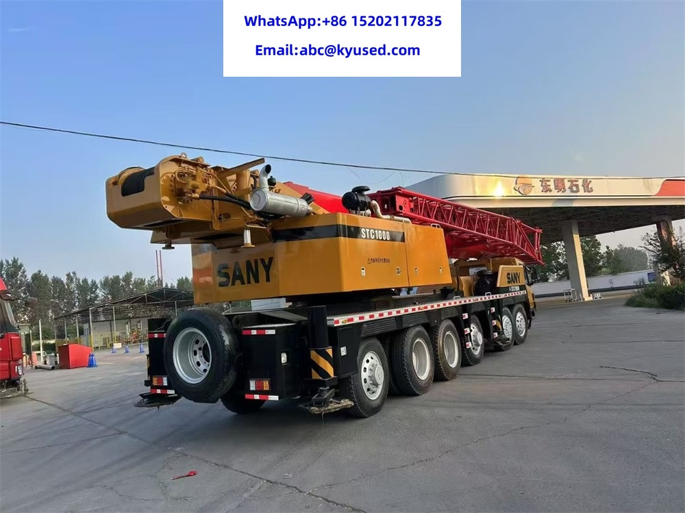 SANY STC1000 STC1300 STC1600 STC2200 STC3500 100TON 130TON 160TON 220T 350T - Мобильный кран: фото 5 SANY STC1000 STC1300 STC1600 STC2200 STC3500 100TON 130TON 160TON 220T 350T - Мобильный кран: фото 5