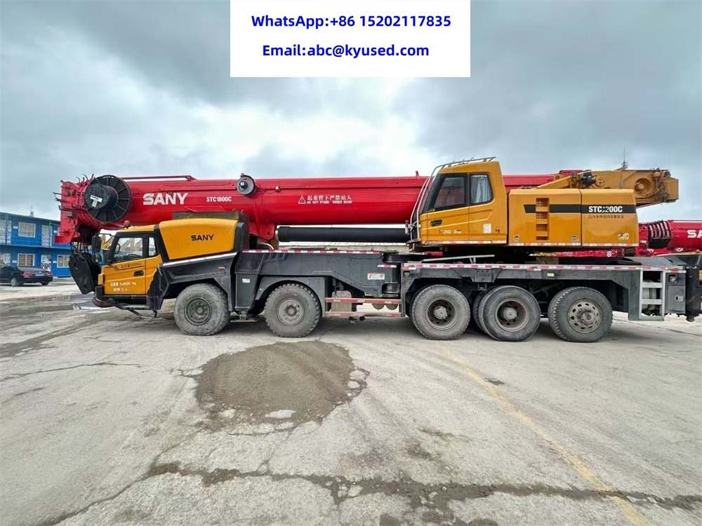 SANY STC1600 STC1300 STC1800 STC1000 100T 130T 160T 180TON CRANE - Мобильный кран: фото 4 SANY STC1600 STC1300 STC1800 STC1000 100T 130T 160T 180TON CRANE - Мобильный кран: фото 4