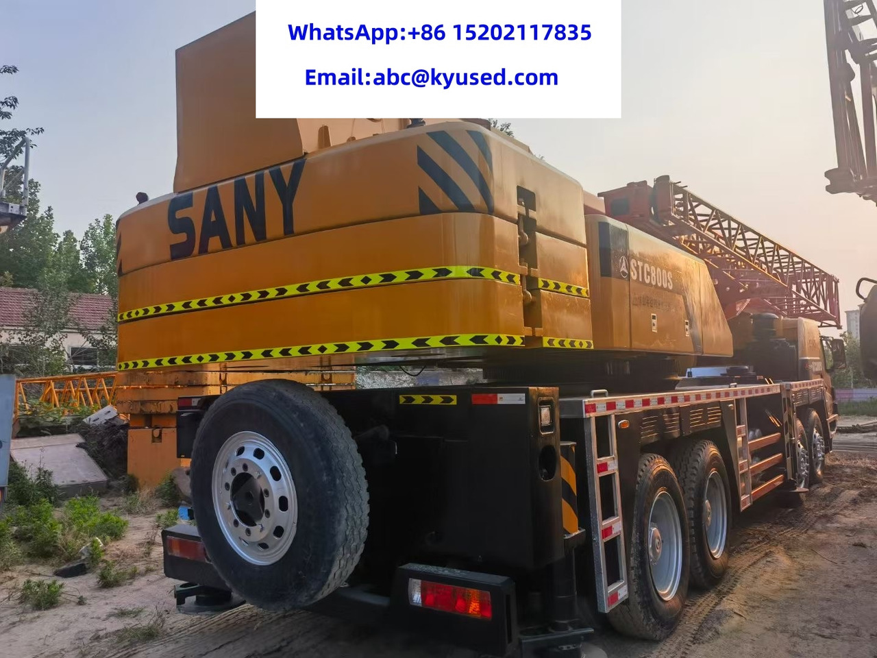 SANY STC800 STC750S STC500S STC1000 STC1600 STC1800 80 TON TRUCK CRANE - Мобильный кран: фото 4 SANY STC800 STC750S STC500S STC1000 STC1600 STC1800 80 TON TRUCK CRANE - Мобильный кран: фото 4
