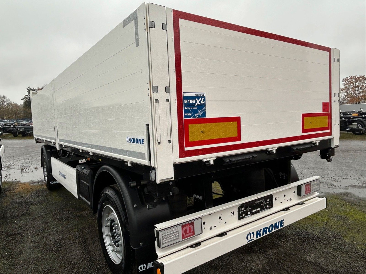 Krone AZP 18 eL42-BS Baustoff NEU - Прицеп бортовой/ Платформа: фото 3 Krone AZP 18 eL42-BS Baustoff NEU - Прицеп бортовой/ Платформа: фото 3