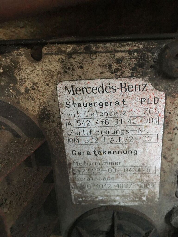 Mercedes-Benz OM502LA A542 Mercedes-Benz Actros truck - Двигатель для Грузовиков: фото 5 Mercedes-Benz OM502LA A542 Mercedes-Benz Actros truck - Двигатель для Грузовиков: фото 5