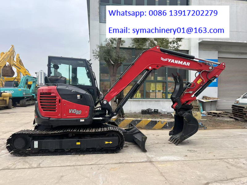 Yanmar Vio 80 - Гусеничный экскаватор: фото 2 Yanmar Vio 80 - Гусеничный экскаватор: фото 2