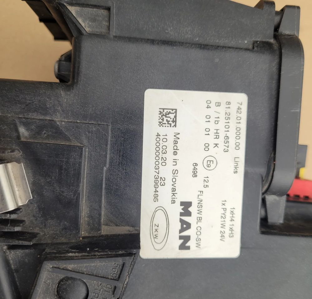 HALOGEN LEWY MAN TGL E6 ORYGINAL 81.25101-6573 CHWALIM116 - Свет/ Освещение для Грузовиков: фото 4 HALOGEN LEWY MAN TGL E6 ORYGINAL 81.25101-6573 CHWALIM116 - Свет/ Освещение для Грузовиков: фото 4