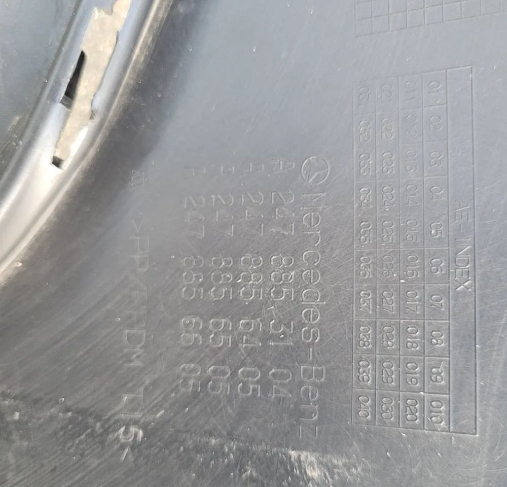 NAKLADKA ZDERZAKA TYL SPOJLER MERCEDES GLA A2478853104 - Аэродинамика/ Спойлеры для Грузовиков: фото 5 NAKLADKA ZDERZAKA TYL SPOJLER MERCEDES GLA A2478853104 - Аэродинамика/ Спойлеры для Грузовиков: фото 5