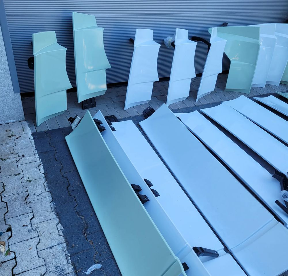 SPOJLER ZAKABINOWY MERCEDES ACTROS MP5 ORYGINAŁ A9637901644 A9607908065 CHWALIM116 - Аэродинамика/ Спойлеры для Грузовиков: фото 4 SPOJLER ZAKABINOWY MERCEDES ACTROS MP5 ORYGINAŁ A9637901644 A9607908065 CHWALIM116 - Аэродинамика/ Спойлеры для Грузовиков: фото 4