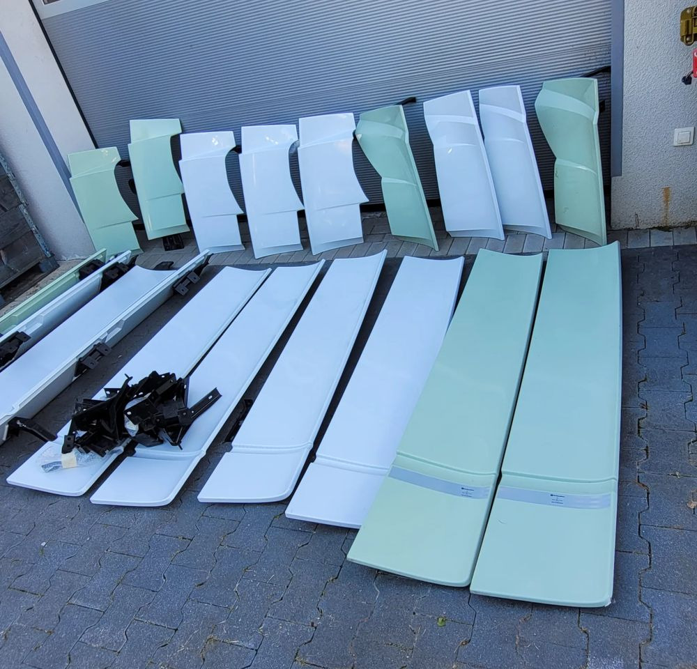 SPOJLER ZAKABINOWY MERCEDES ACTROS MP5 ORYGINAŁ A9637901644 A9607908065 CHWALIM116 - Аэродинамика/ Спойлеры для Грузовиков: фото 3 SPOJLER ZAKABINOWY MERCEDES ACTROS MP5 ORYGINAŁ A9637901644 A9607908065 CHWALIM116 - Аэродинамика/ Спойлеры для Грузовиков: фото 3