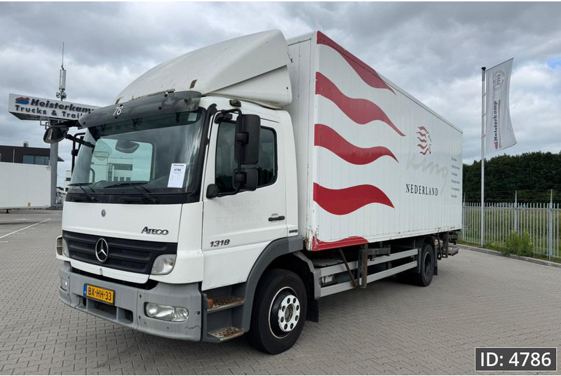 Mercedes-Benz Atego 1318 Day Cab, Euro 5, BDF / EPS automatic / DHOLLANDIA 2000KG - Грузовик-контейнеровоз/ Сменный кузов: фото 1 Mercedes-Benz Atego 1318 Day Cab, Euro 5, BDF / EPS automatic / DHOLLANDIA 2000KG - Грузовик-контейнеровоз/ Сменный кузов: фото 1