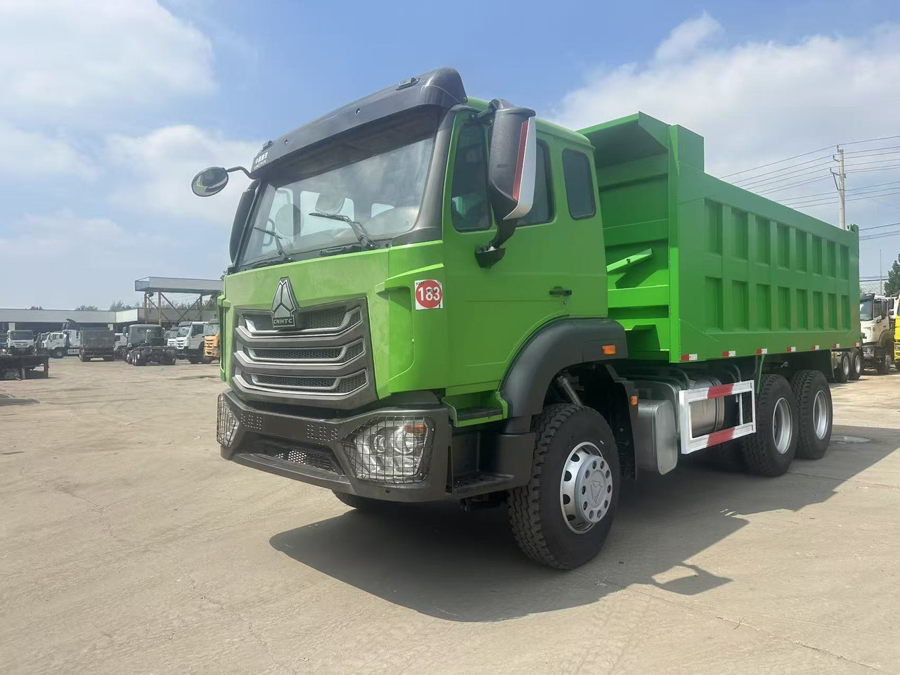 HOWO Haohan Dump truck 6✖4 Green - Самосвал: фото 5 HOWO Haohan Dump truck 6✖4 Green - Самосвал: фото 5