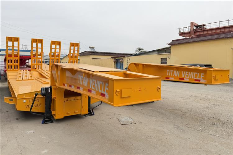 TITAN 2 Axle 50 Ton Low Bed Trailer for Sale In Nigeria Lagos - Низкорамный полуприцеп: фото 2 TITAN 2 Axle 50 Ton Low Bed Trailer for Sale In Nigeria Lagos - Низкорамный полуприцеп: фото 2