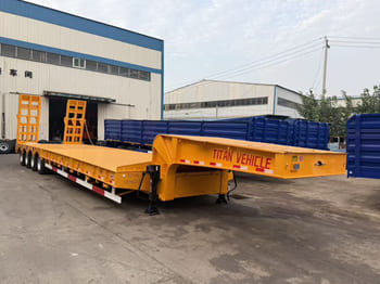 TITAN 4 Axle Low Loader Trailer for Sale in Mali - Низкорамный полуприцеп: фото 2 TITAN 4 Axle Low Loader Trailer for Sale in Mali - Низкорамный полуприцеп: фото 2