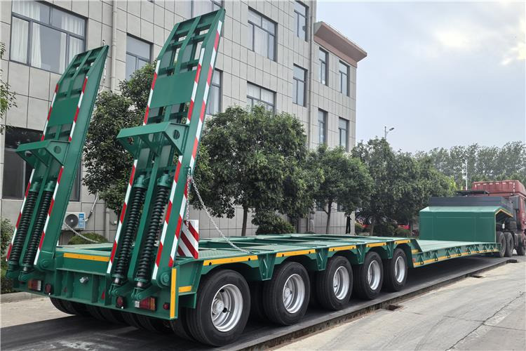 TITAN 5 Axle Low Bed Trailer for Sale In Nigeria - Низкорамный полуприцеп: фото 1 TITAN 5 Axle Low Bed Trailer for Sale In Nigeria - Низкорамный полуприцеп: фото 1