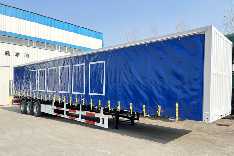 TITAN Curtainsider Trailer for Sale in Zambia - Тентованный полуприцеп: фото 2 TITAN Curtainsider Trailer for Sale in Zambia - Тентованный полуприцеп: фото 2