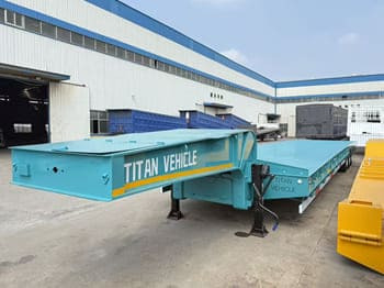 TITAN Drop Deck Semi Trailer for Sale in Kuwait - Низкорамный полуприцеп: фото 2 TITAN Drop Deck Semi Trailer for Sale in Kuwait - Низкорамный полуприцеп: фото 2