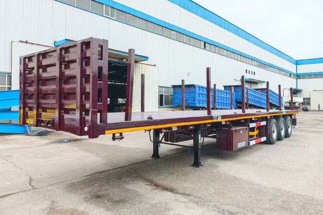 TITAN New 3 Axle Flatbed Trailers for Sale in Malawi - Полуприцеп бортовой/ Платформа: фото 3 TITAN New 3 Axle Flatbed Trailers for Sale in Malawi - Полуприцеп бортовой/ Платформа: фото 3