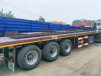 TITAN Semi Truck Flatbed Traile for Sale in Saudi Arabia - Полуприцеп бортовой/ Платформа: фото 2 TITAN Semi Truck Flatbed Traile for Sale in Saudi Arabia - Полуприцеп бортовой/ Платформа: фото 2