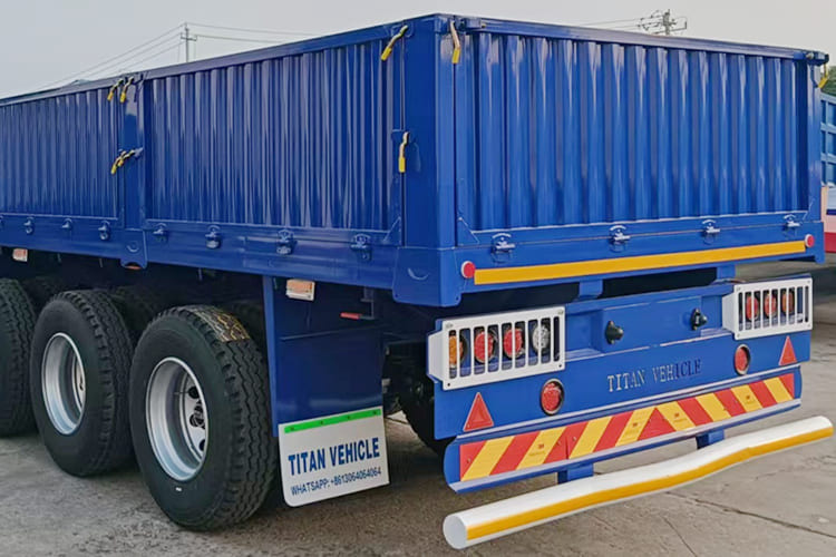 TITAN Sidewall Trailer for Sale in Saudi Arabia - Полуприцеп бортовой/ Платформа: фото 2 TITAN Sidewall Trailer for Sale in Saudi Arabia - Полуприцеп бортовой/ Платформа: фото 2