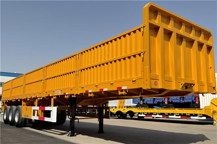 TITAN Tri Axle Side Wall Semi Trailer with 60 Ton Capcaity for Sale In Senegal - Полуприцеп бортовой/ Платформа: фото 2 TITAN Tri Axle Side Wall Semi Trailer with 60 Ton Capcaity for Sale In Senegal - Полуприцеп бортовой/ Платформа: фото 2