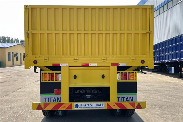 TITAN Triple Axle Trailer with Drop Side Trailer for Sale In Ghana - Полуприцеп бортовой/ Платформа: фото 5 TITAN Triple Axle Trailer with Drop Side Trailer for Sale In Ghana - Полуприцеп бортовой/ Платформа: фото 5