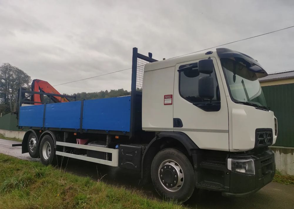 Renault Gama D 26.320 skrzynia hds palfinger PK15500 - Грузовик бортовой/ Платформа, Автоманипулятор: фото 3 Renault Gama D 26.320 skrzynia hds palfinger PK15500 - Грузовик бортовой/ Платформа, Автоманипулятор: фото 3