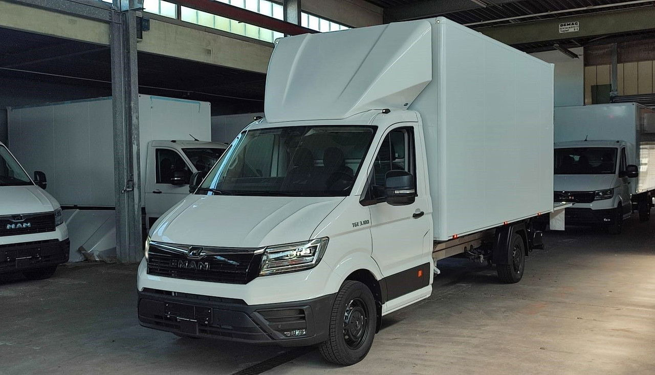 MAN TGE 3 3.180 - Koffer 3,5t/LBW/Autom./LED/Klima - Фургон с закрытым кузовом: фото 1 MAN TGE 3 3.180 - Koffer 3,5t/LBW/Autom./LED/Klima - Фургон с закрытым кузовом: фото 1