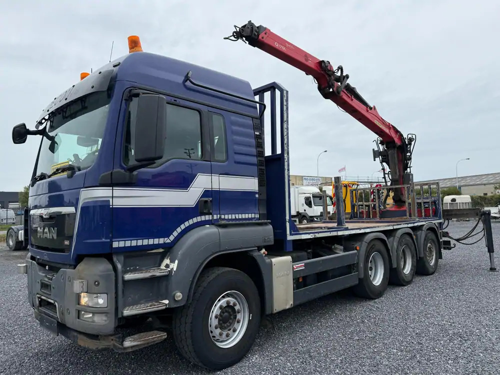 MAN TGS 35.440 *Epsilon Q170L*TRIDEM*Intarder - Грузовик бортовой/ Платформа, Автоманипулятор: фото 1 MAN TGS 35.440 *Epsilon Q170L*TRIDEM*Intarder - Грузовик бортовой/ Платформа, Автоманипулятор: фото 1