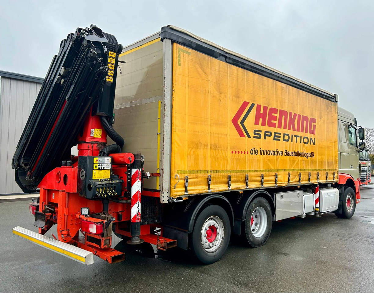 DAF DAF XF 460 FAN + PALFINGER + 16mtr + Lenkachse + EURO 6 - Тентованный грузовик, Автоманипулятор: фото 5 DAF DAF XF 460 FAN + PALFINGER + 16mtr + Lenkachse + EURO 6 - Тентованный грузовик, Автоманипулятор: фото 5