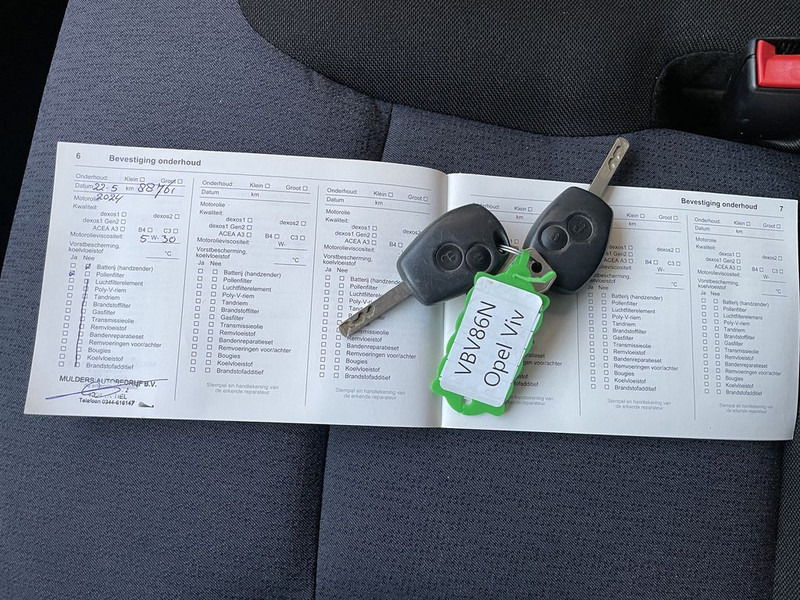Легковой фургон Opel Vivaro 1.6 CDTI E6 Edition L2 3-zits BPM Vrij! Lease €220 P/m, Inrichting, Imperiaal, Airco, Cruise controle, Onderhoudshistorie aanwezig: фото 9